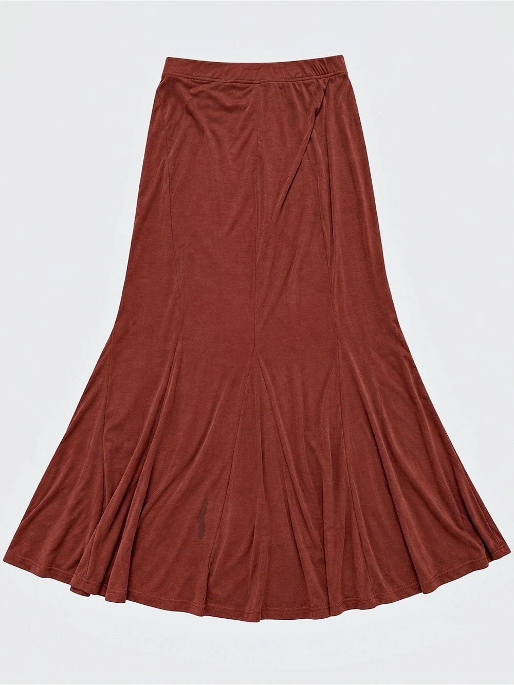 Carolyn Strauss Maxi Flare Skirt in Brown Size Medium